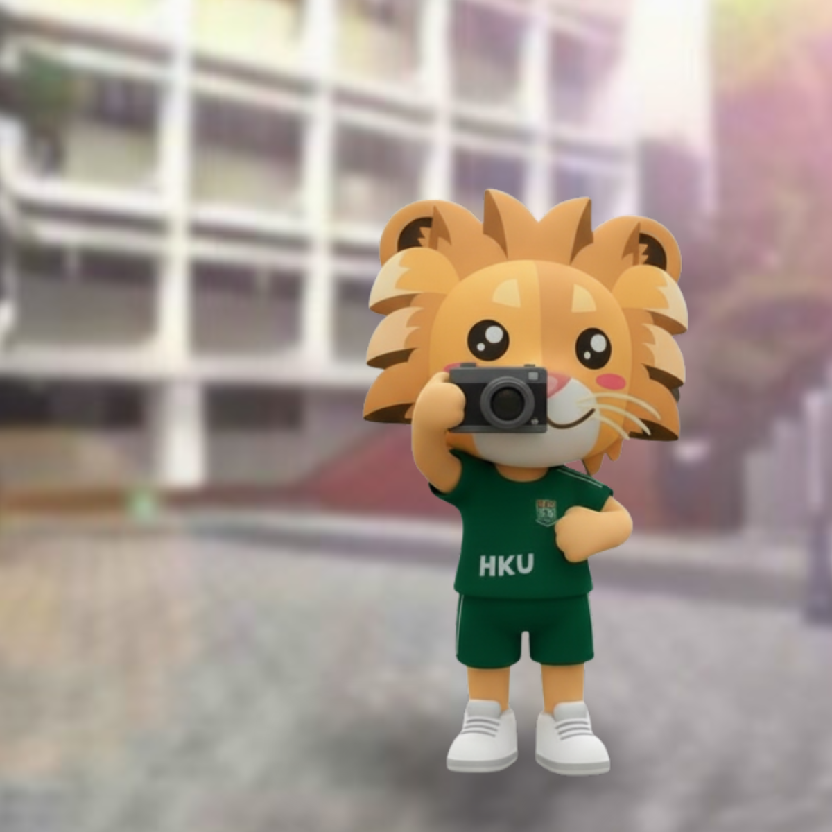 Run with HKU - Take a Photo with Leo the Lion!