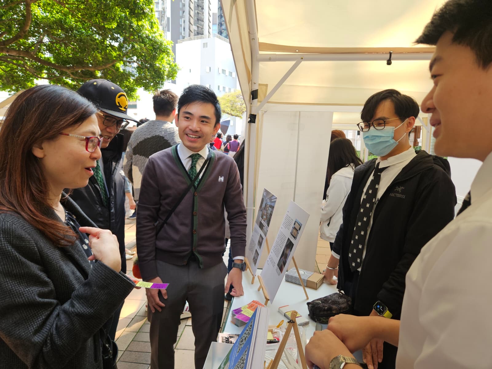 University Hall Alumni Booth